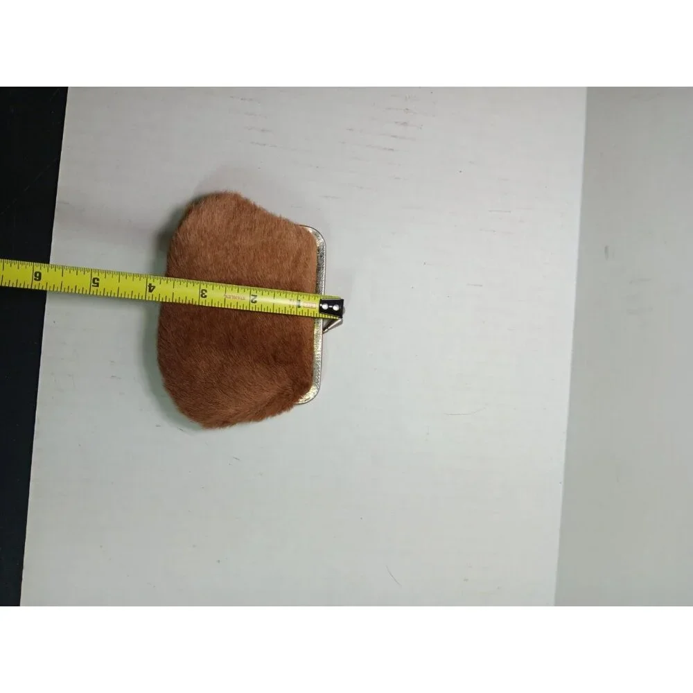 Vintage Genuine Kangaroo Fur Leather Made In Melbourne Small Wallet Coin Purse - Picture 7 of 7